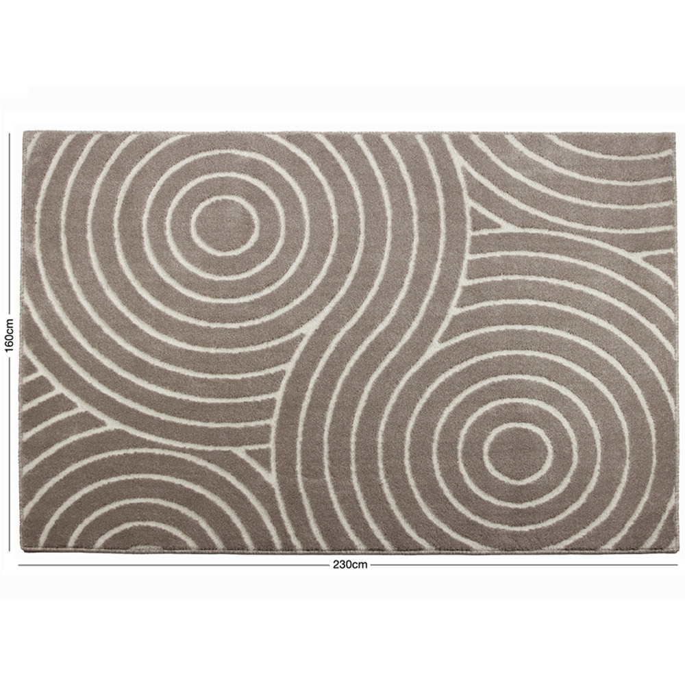 Eselle Rhythm Sculpt Natural Rug 160 x 230cm Image 7