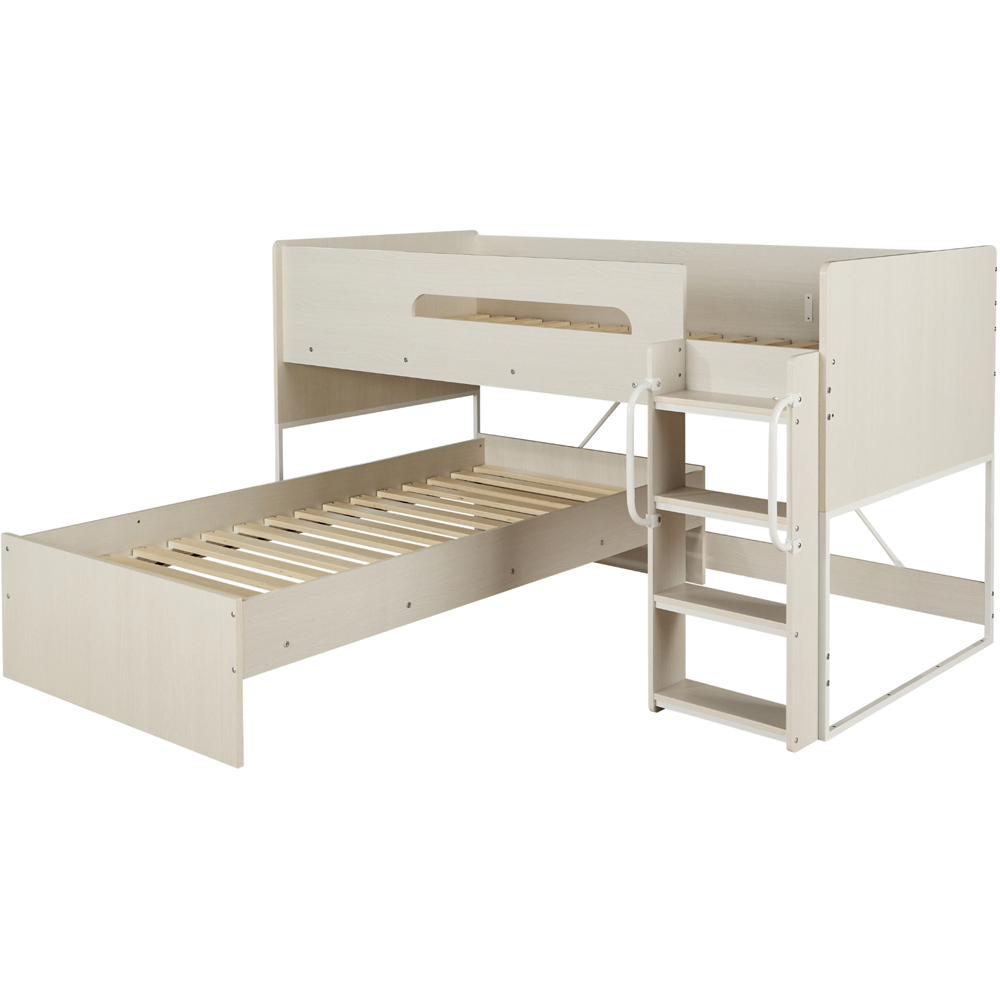 Home Source Hartford White Bunk Bed Image 2
