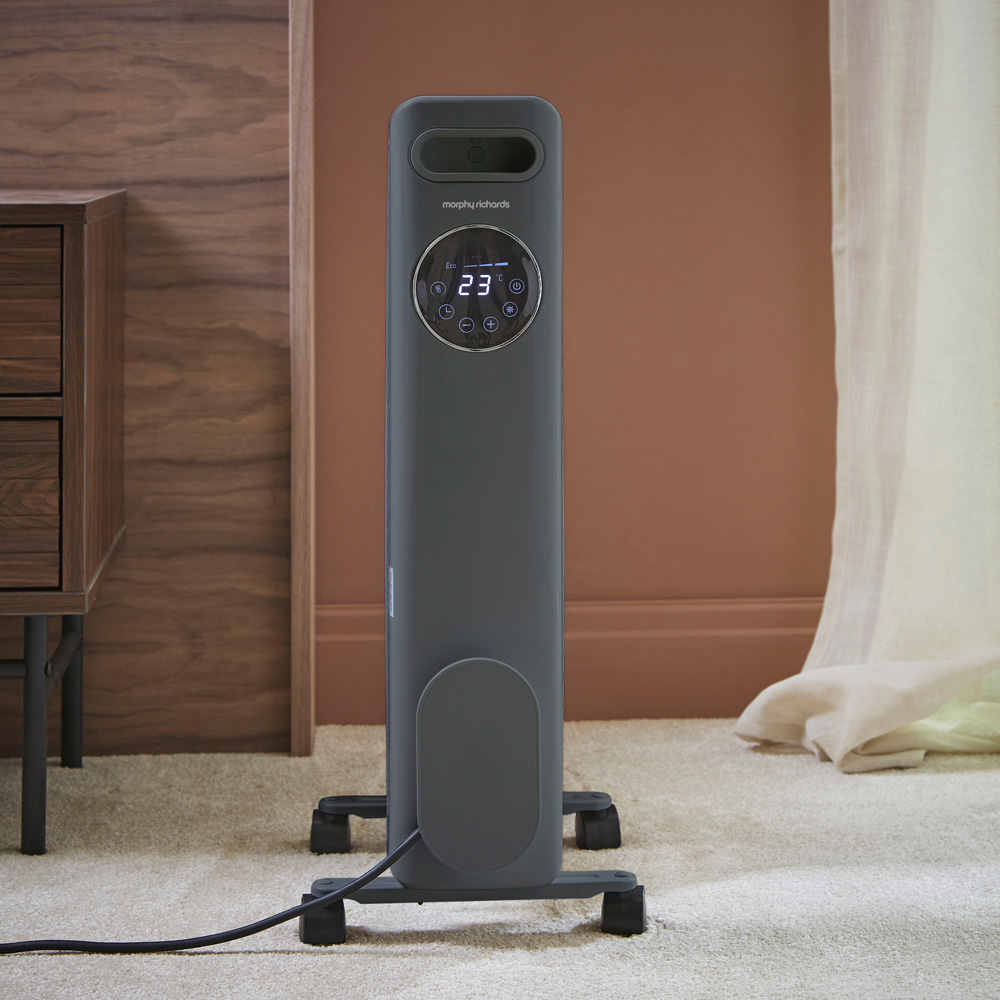 Morphy Richards Grey Digital Oil Filled Radiator 1500W Image 8