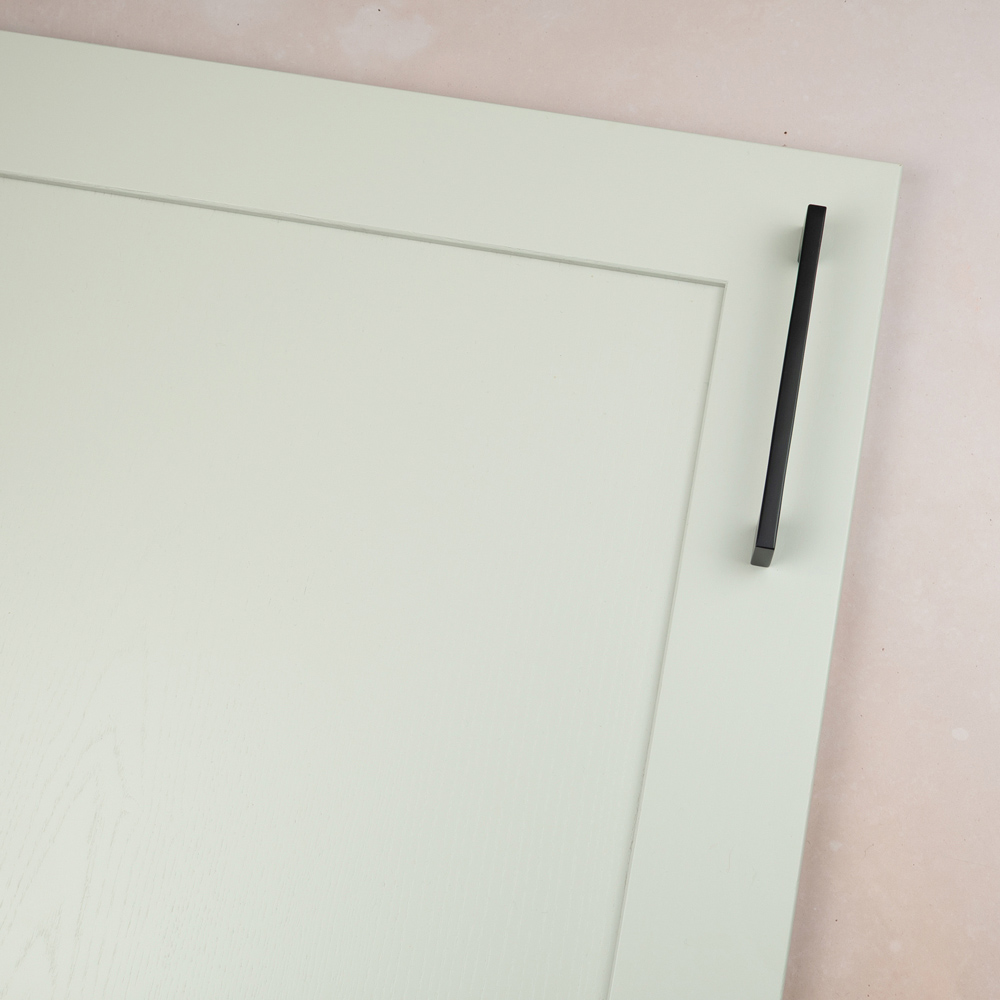 Handle & Home Square Matt Black Handle 128mm Image 6