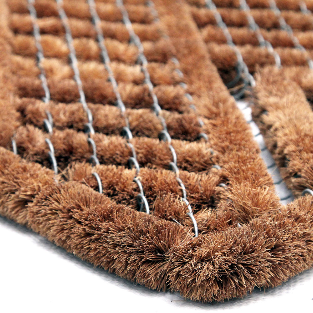 Coco & Coir Iron Heart Coir Door Mat 45 x 75cm Image 4