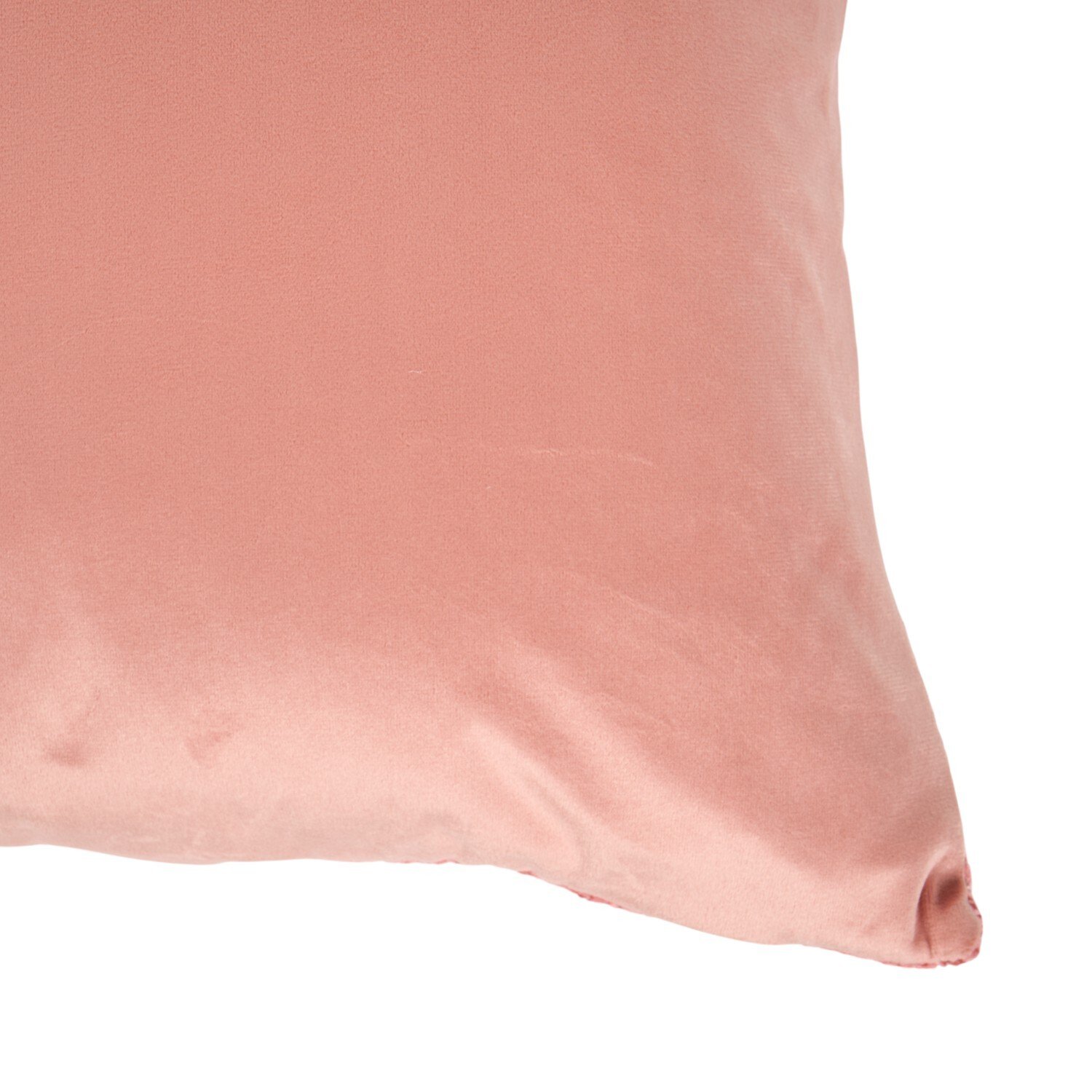 Soft Chenille Boucle Cushion Pink Image 4