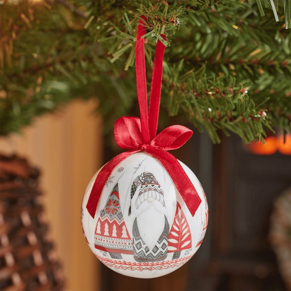 Samuel Alexander Traditional Vintage Gonk Bauble 14 Pack Image 4