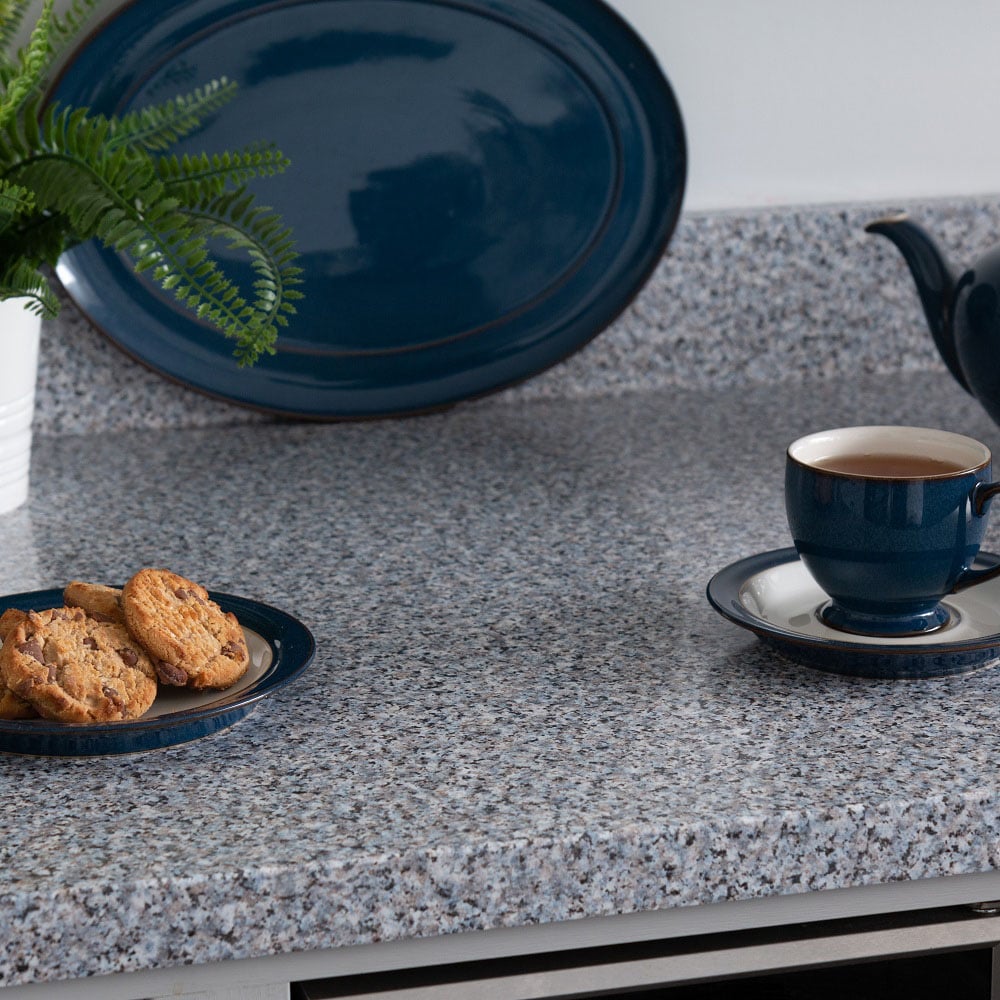 d-c-fix Granite Porrinho Grey Sticky Back Plastic Vinyl Wrap Film 67.5cm x 10m Image 3