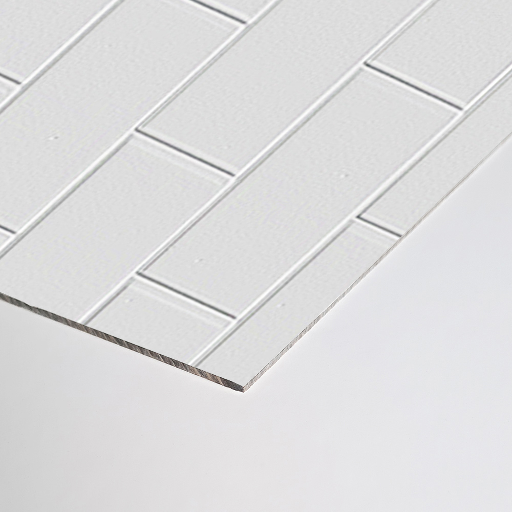 Wetwall White Composite Bathroom Wall Panel 1220 x 2440mm Image 3