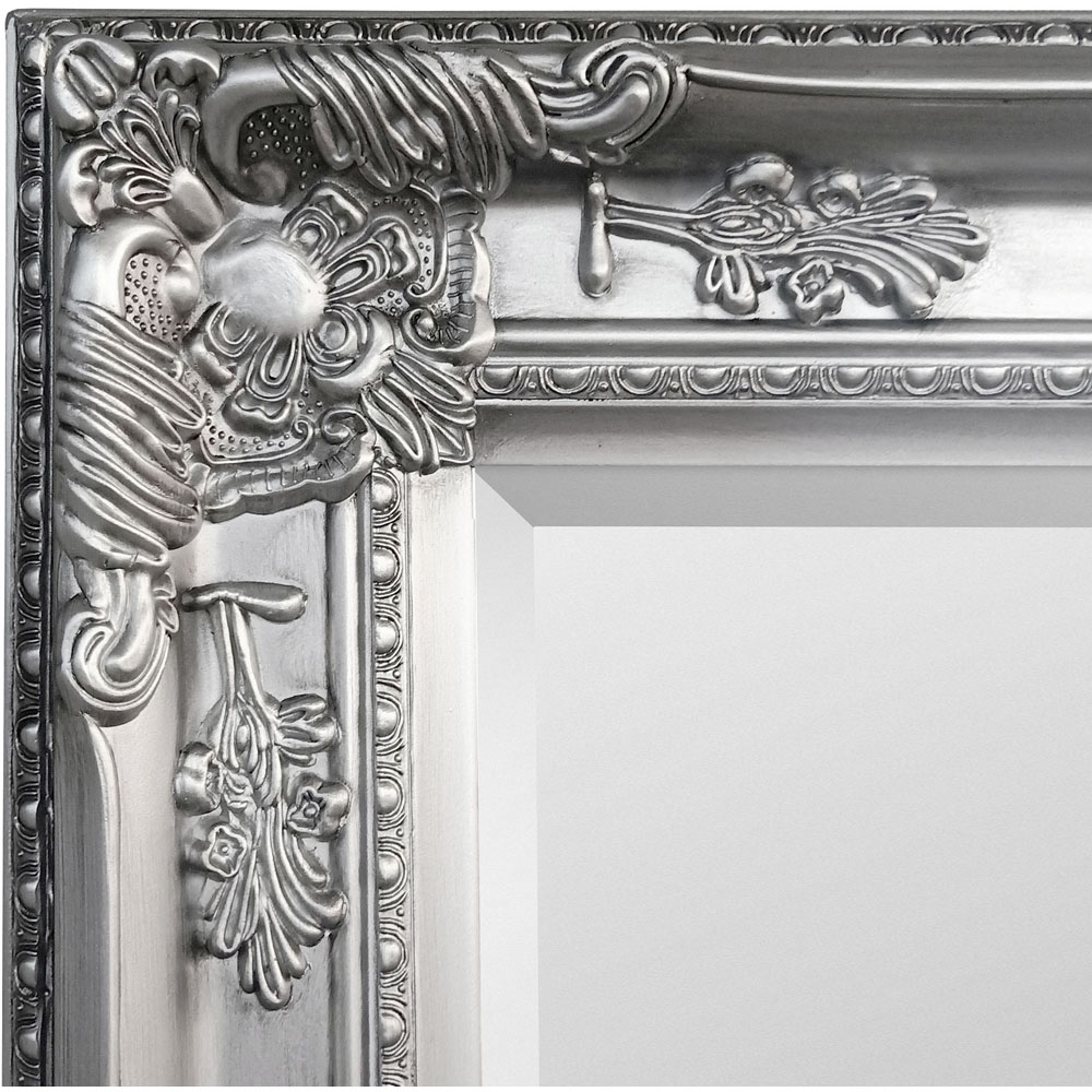 Julian Bowen Palais Pewter Lean To Dress Mirror Image 3