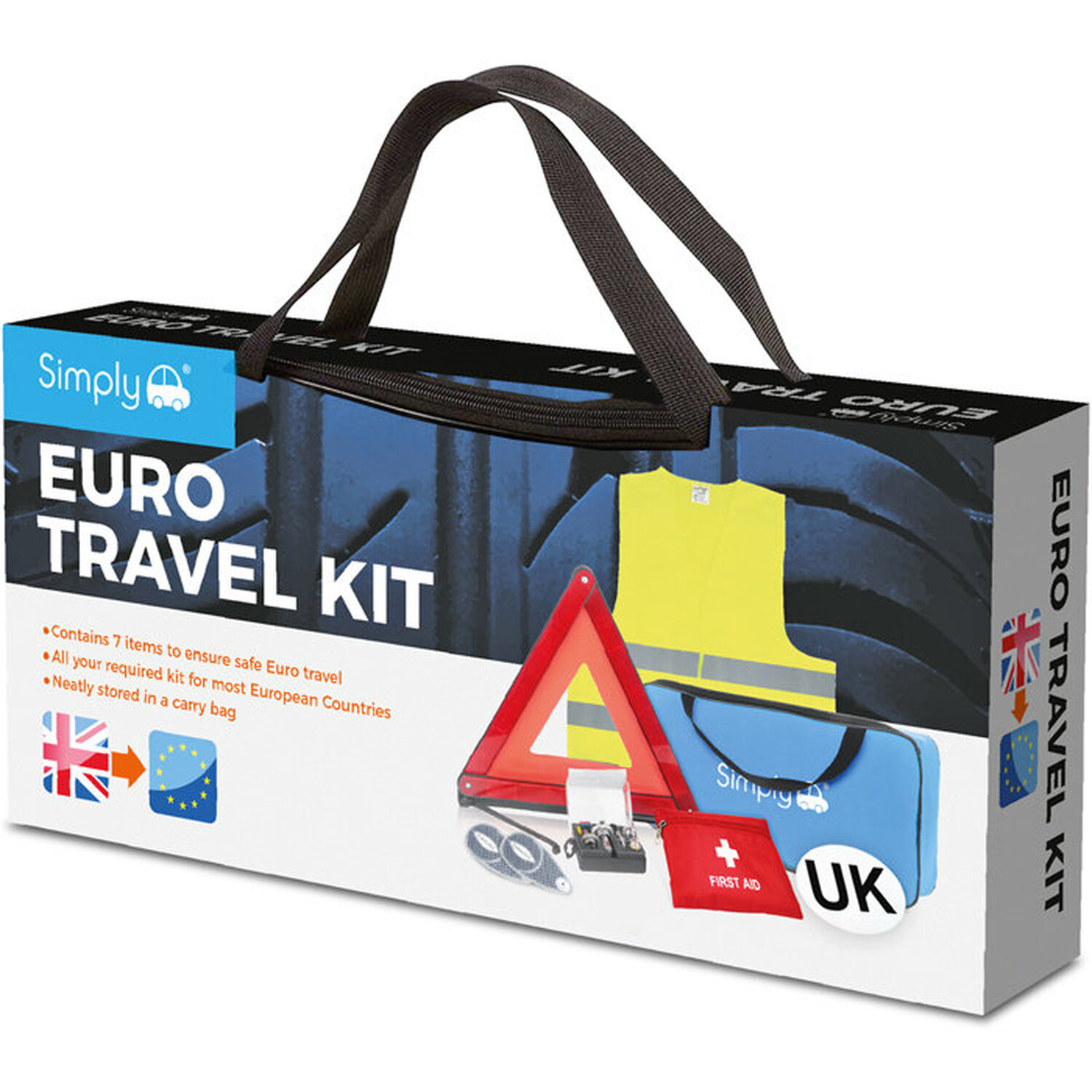Simply Auto Euro Travel Kit Blue Image 1
