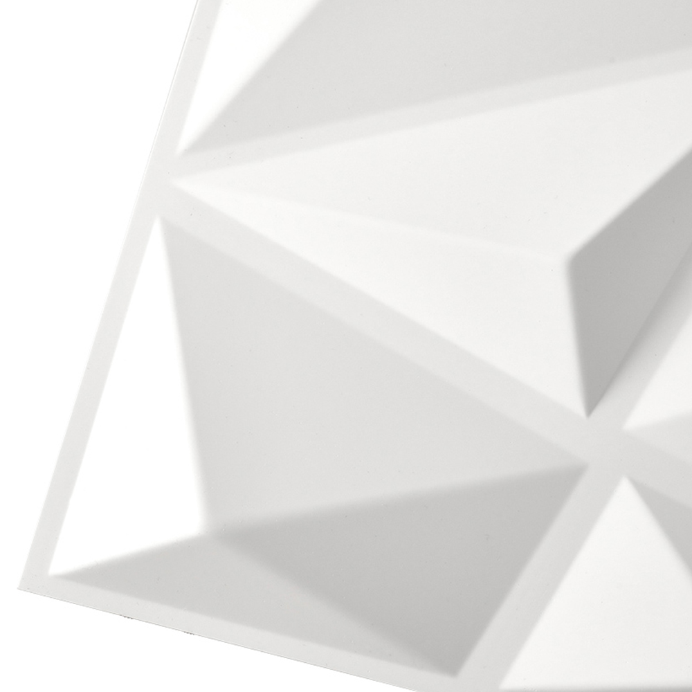 Living and Home 3D Diamond Wall Panel 12 Pack Image 4