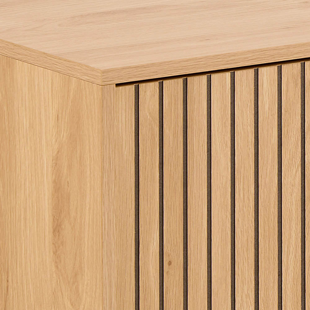 Florence Jaipur 3 Door Oak TV Unit Image 7