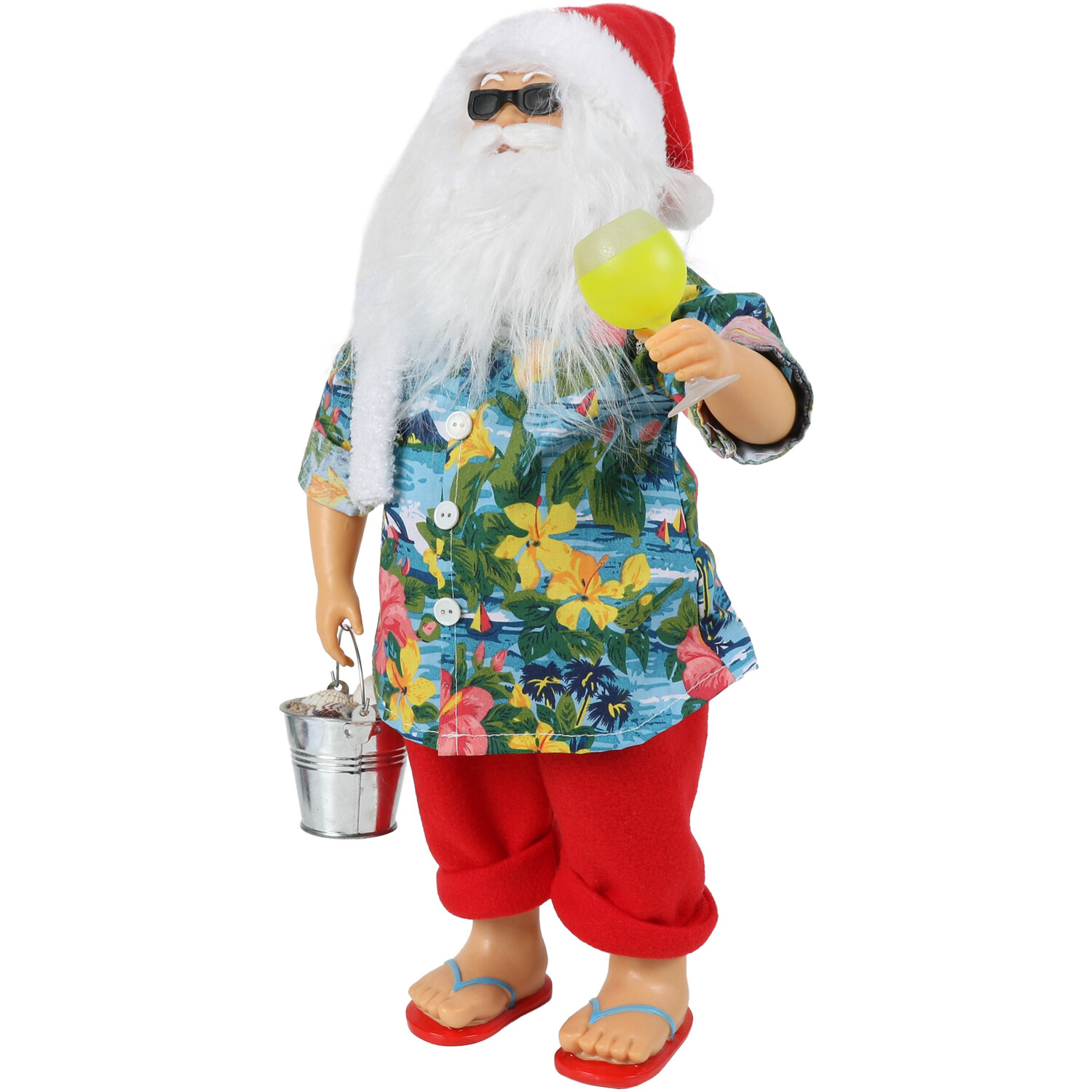 Hawaiian Standing Santa Image 2