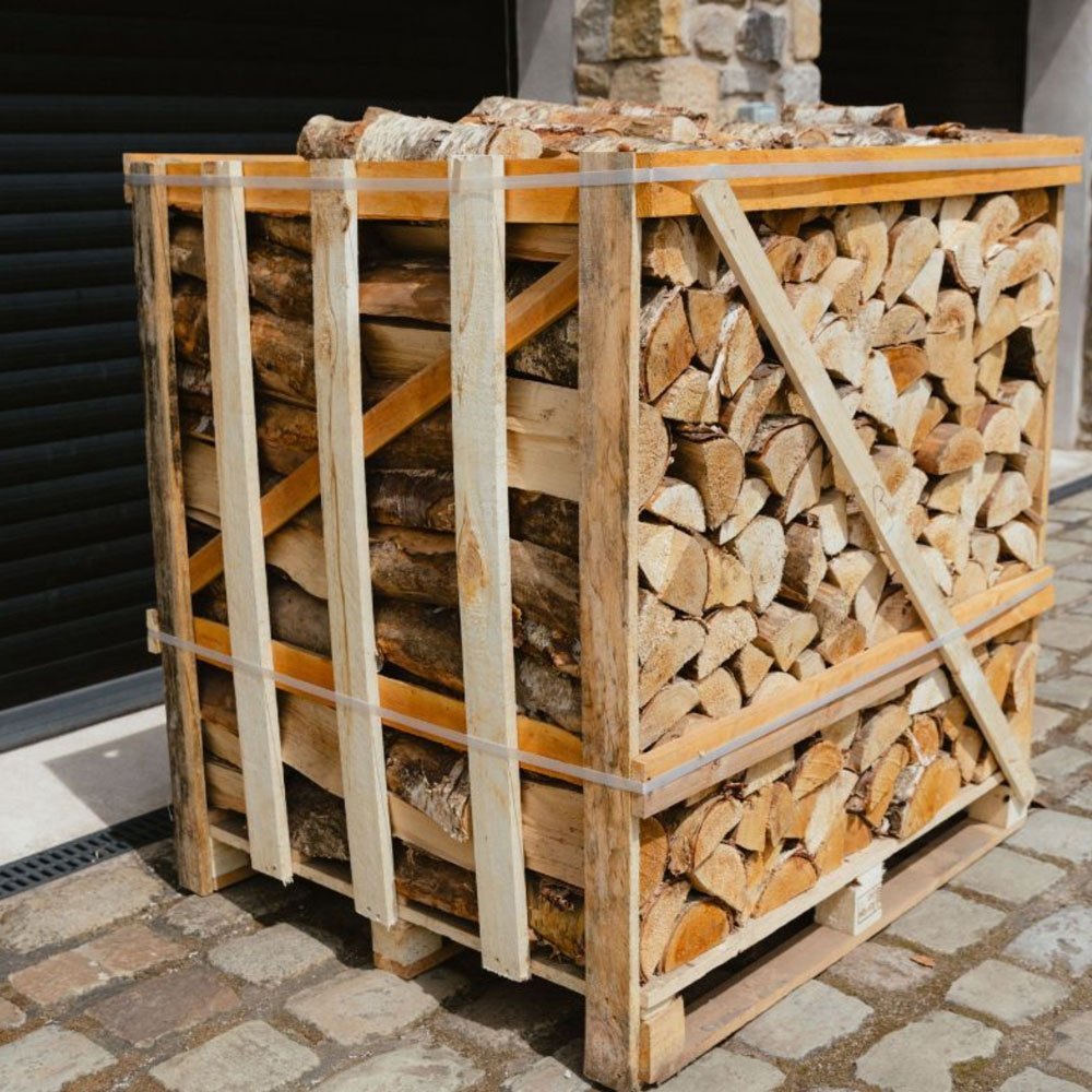 Warma Birch Logs Large Crate 450kg Image 4