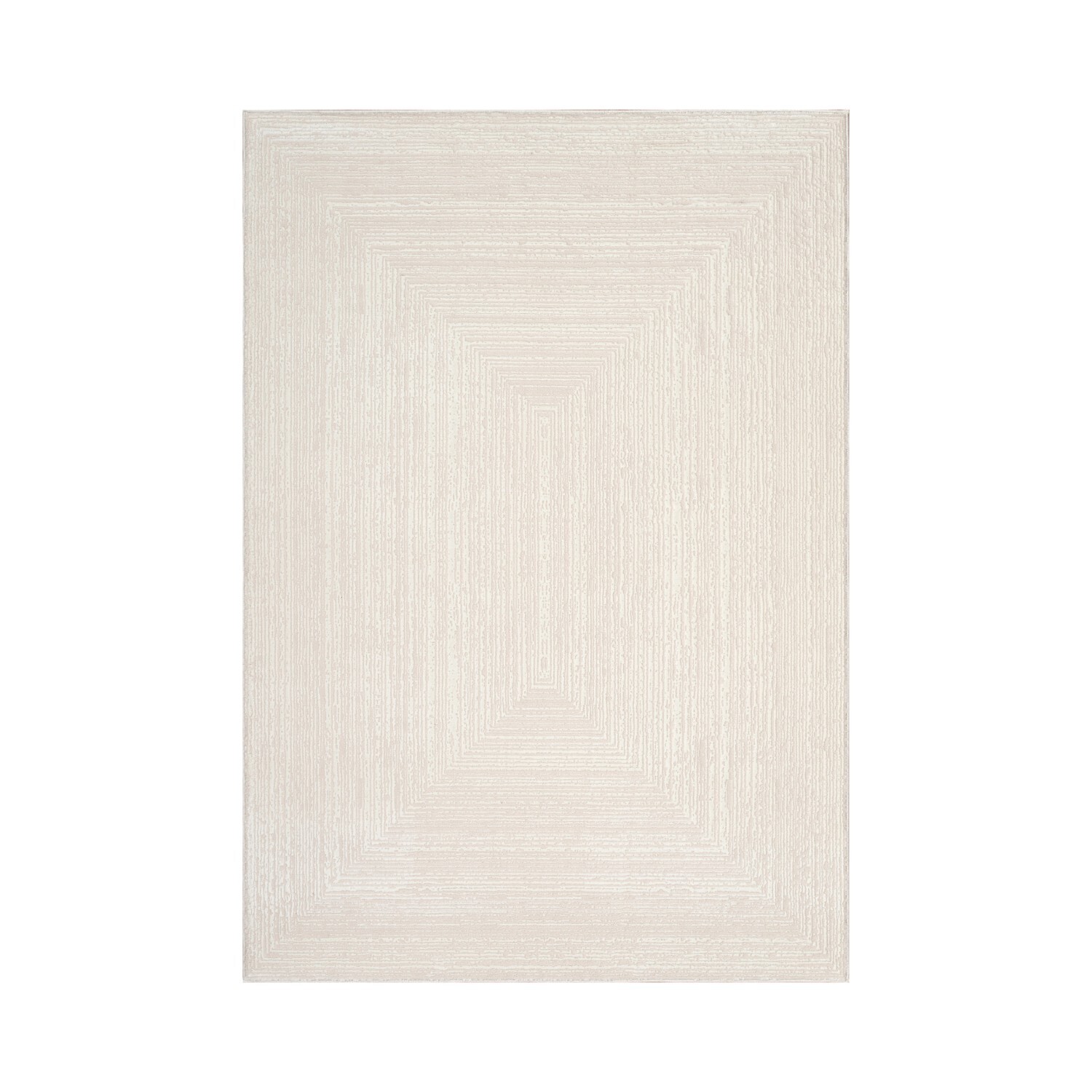 Eden Frame Rug Cream 170cm Image 1