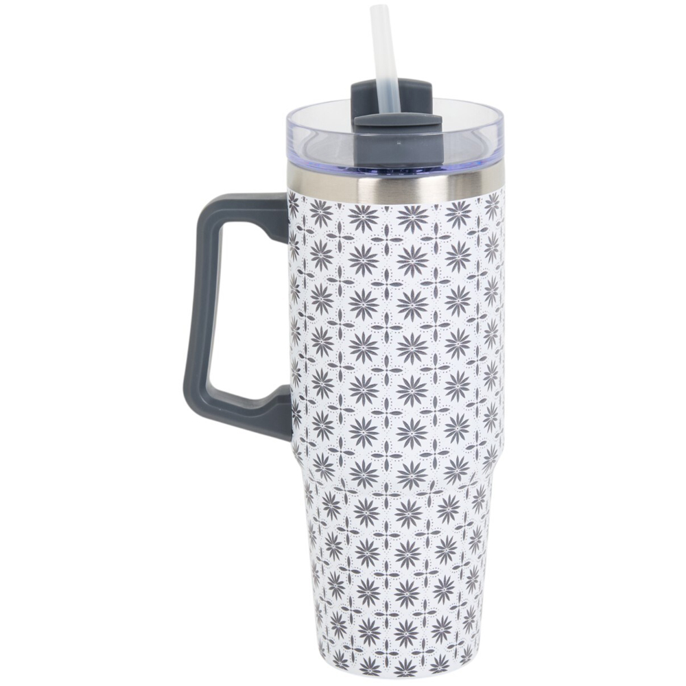 Nitro Azel Stainless Steel Vacuum TumblerWhite Image 2
