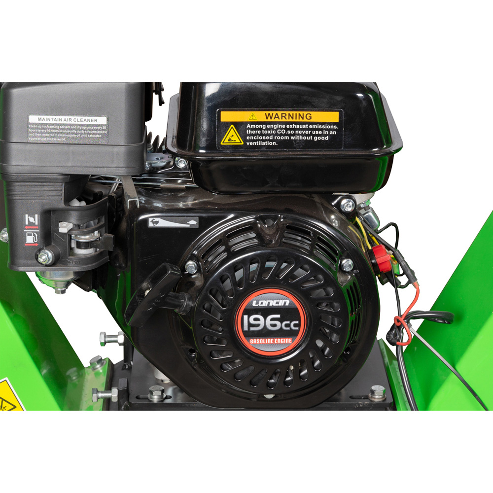 Zipper ZI-HAEK4100 196cc 100mm Petrol Wood Chipper Image 4