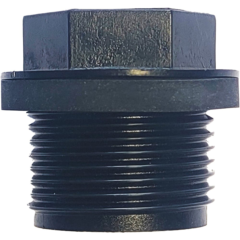 Straight PLC 3/4 BSP Flanged Blanking Plug with Seal Image 3