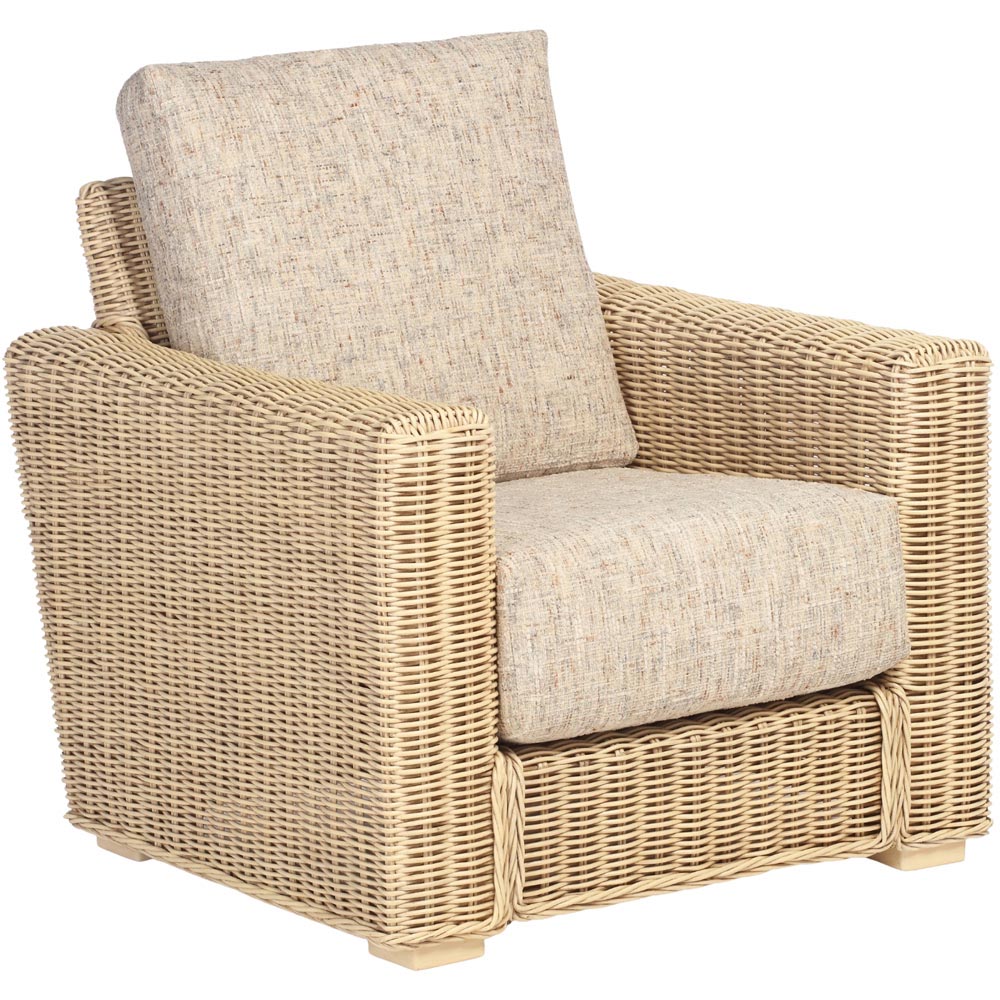 Desser Furniture Burford 4 Seater Natural Rattan Sofa Set Image 4