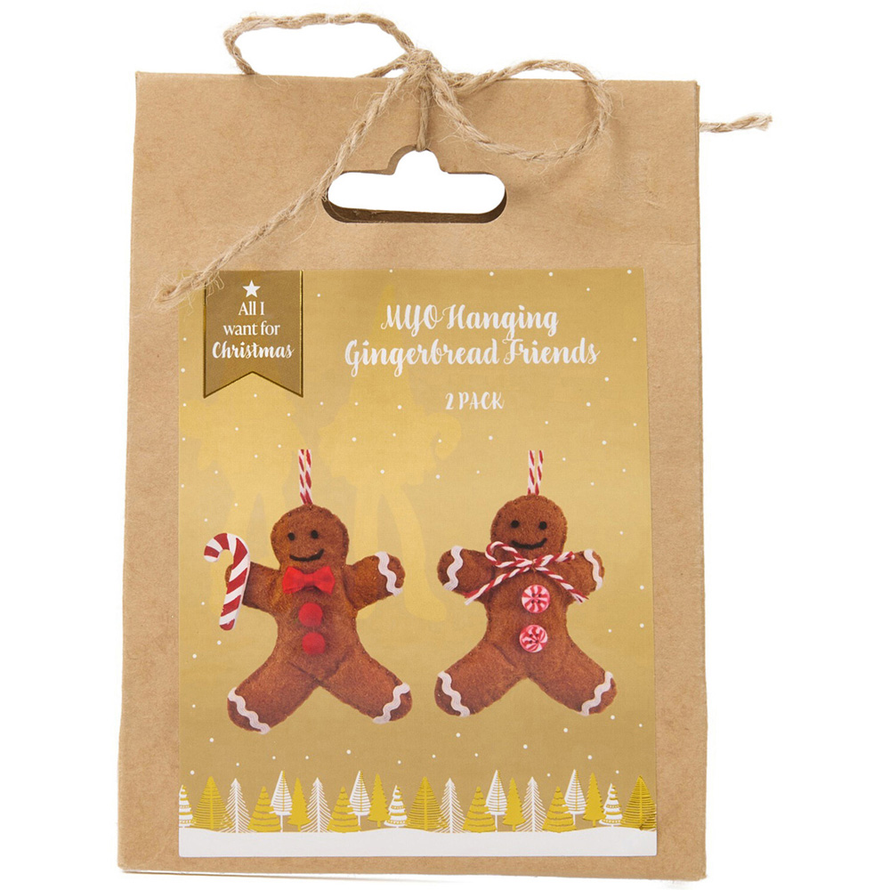 Make Your Own Hanging Gingerbread Friends Kit Image 2