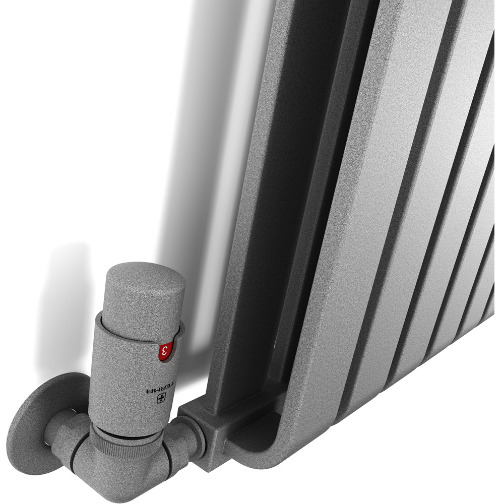 Terma Warp Room 4931 BTU Salt n Pepper Radiator 630 x 1305mm Image 6