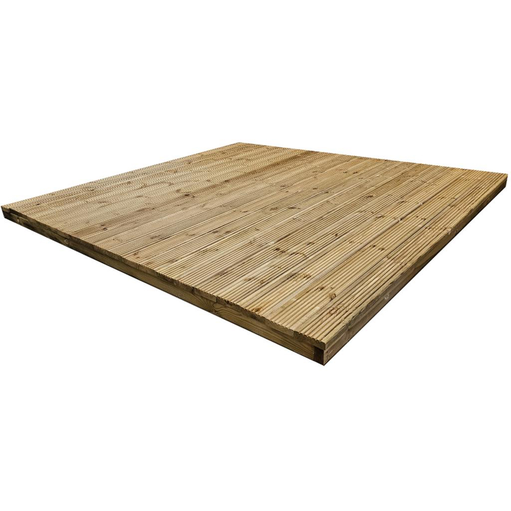 Snowdon Timber Garden Treated Premium Decking Kit 123mm x 2.4 x 2.4m Image 4