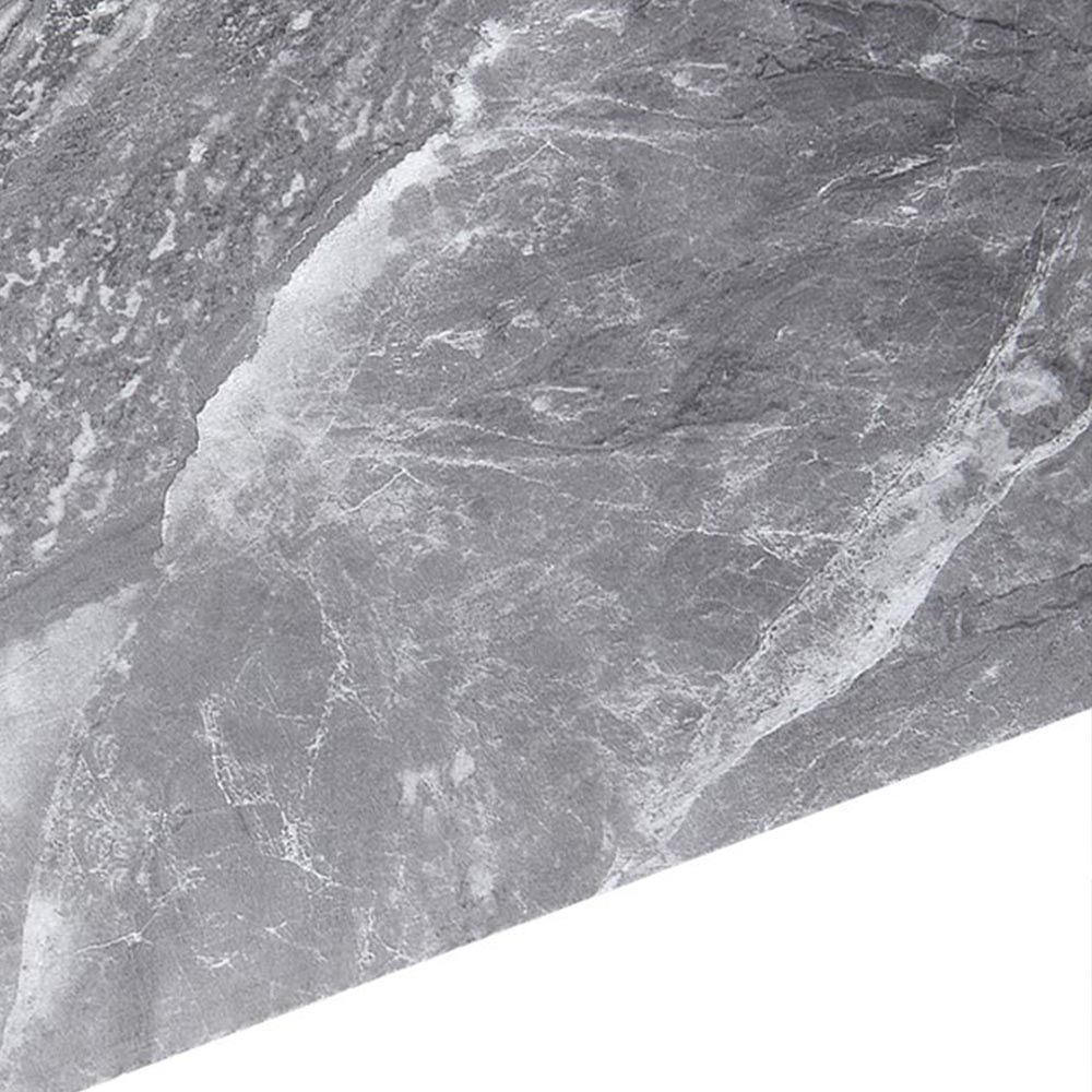 Living and Home Dark Grey Marble Wall Tile Sticker 10 Pack Image 5