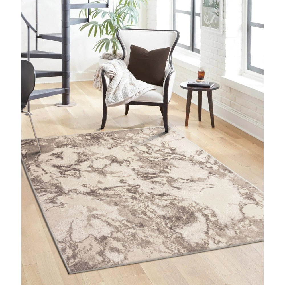 Eselle Muse Bahia Grey Marble Rug 120 x 170cm Image 6
