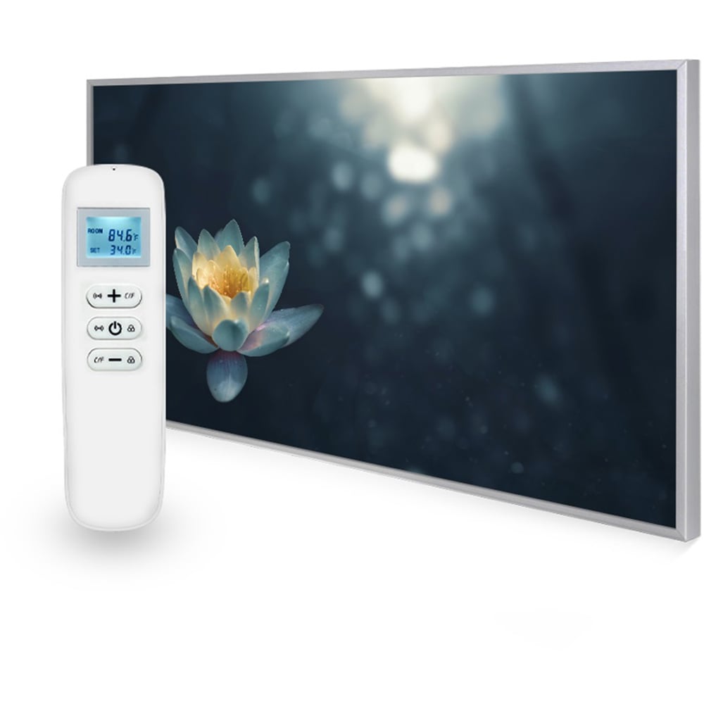 Mirrorstone Nexus Pond Lilly Picture Wi-Fi Infrared Heating Panel 580W 595 x 995mm Image 2