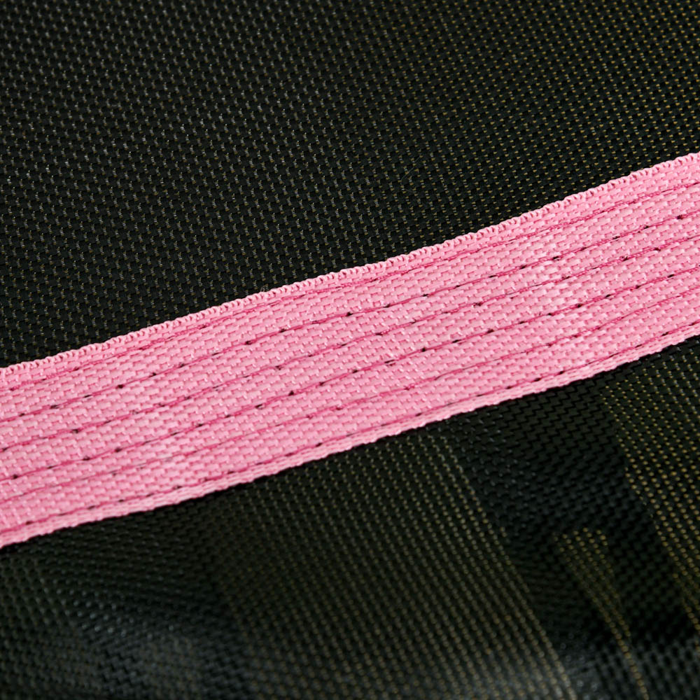 HOMCOM Kids 5.4ft Pink Trampoline with Enclosure Image 3