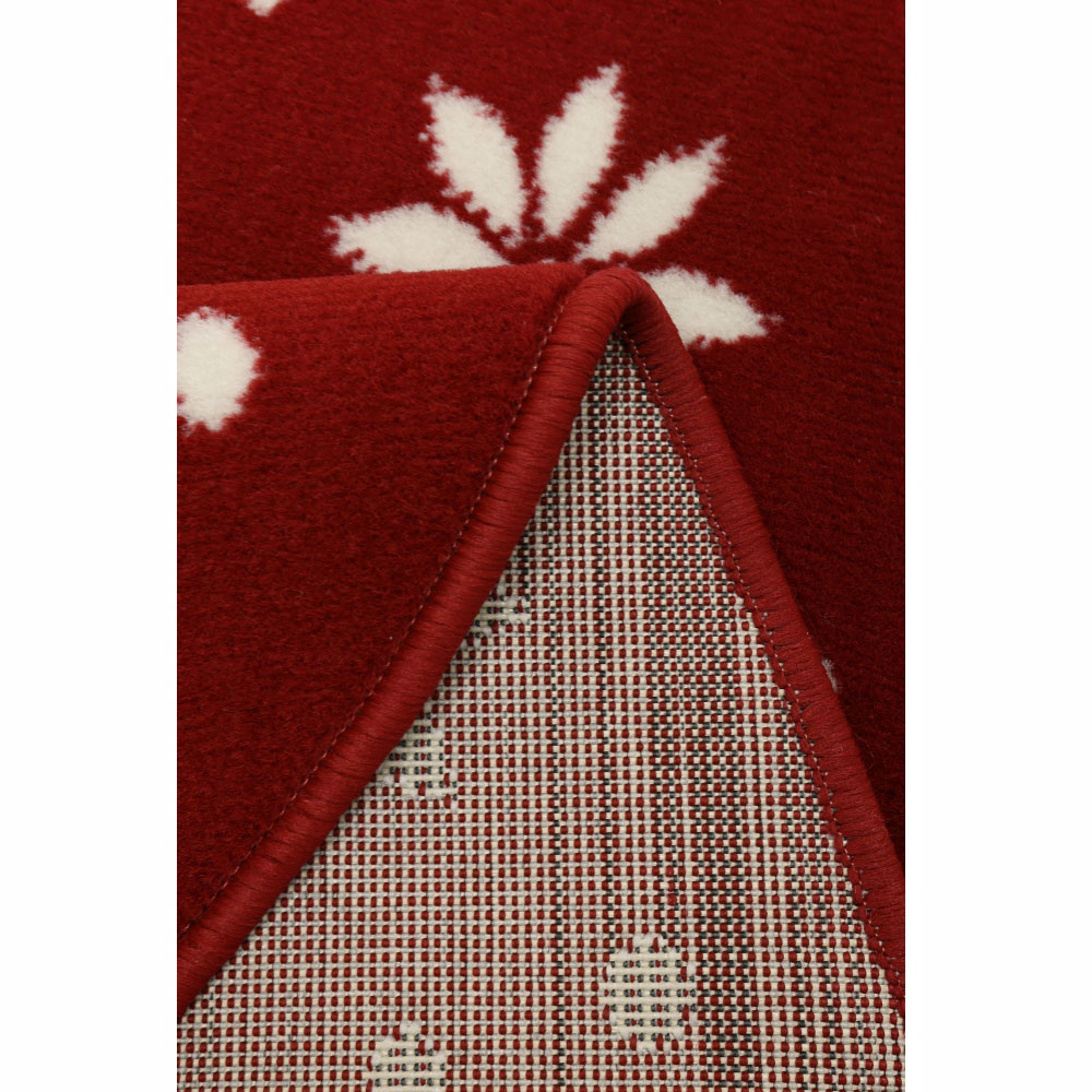 Melrose Under Tree Red Circle Rug 133cm Image 4