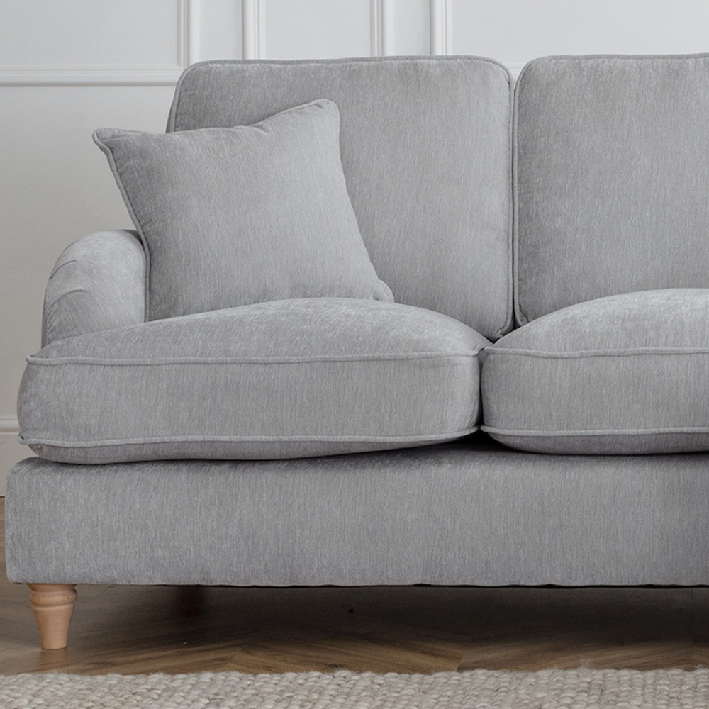 The Vienna 3 Seater Ice Right Hand Chaise Sofa Image 3