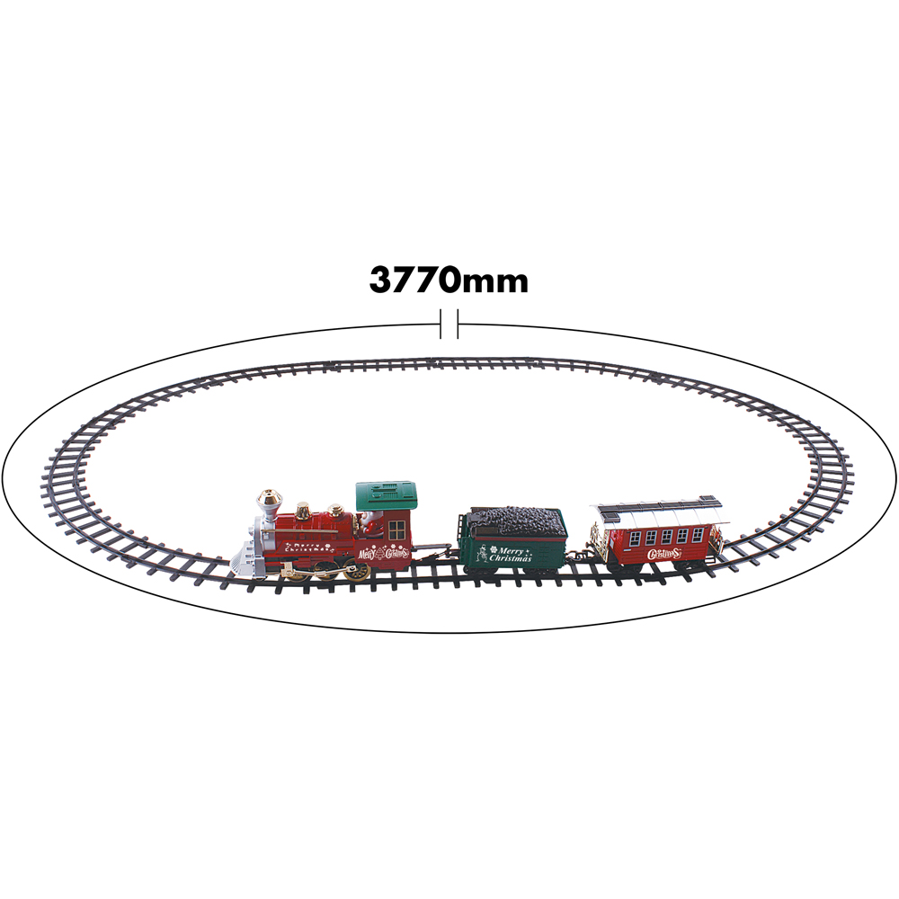 St Helens Christmas Music Train with Smoke Effect Image 7