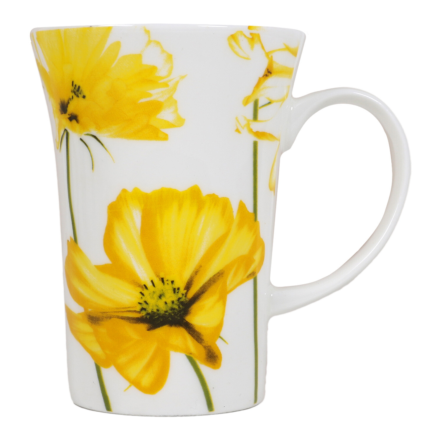 Bone China Bloom Large Mug - White Image 1