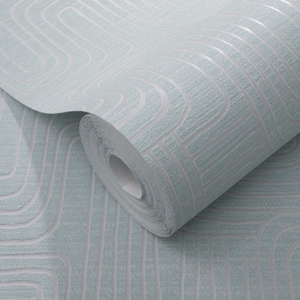 Erismann Rondo Linear Blue Wallpaper Image 2