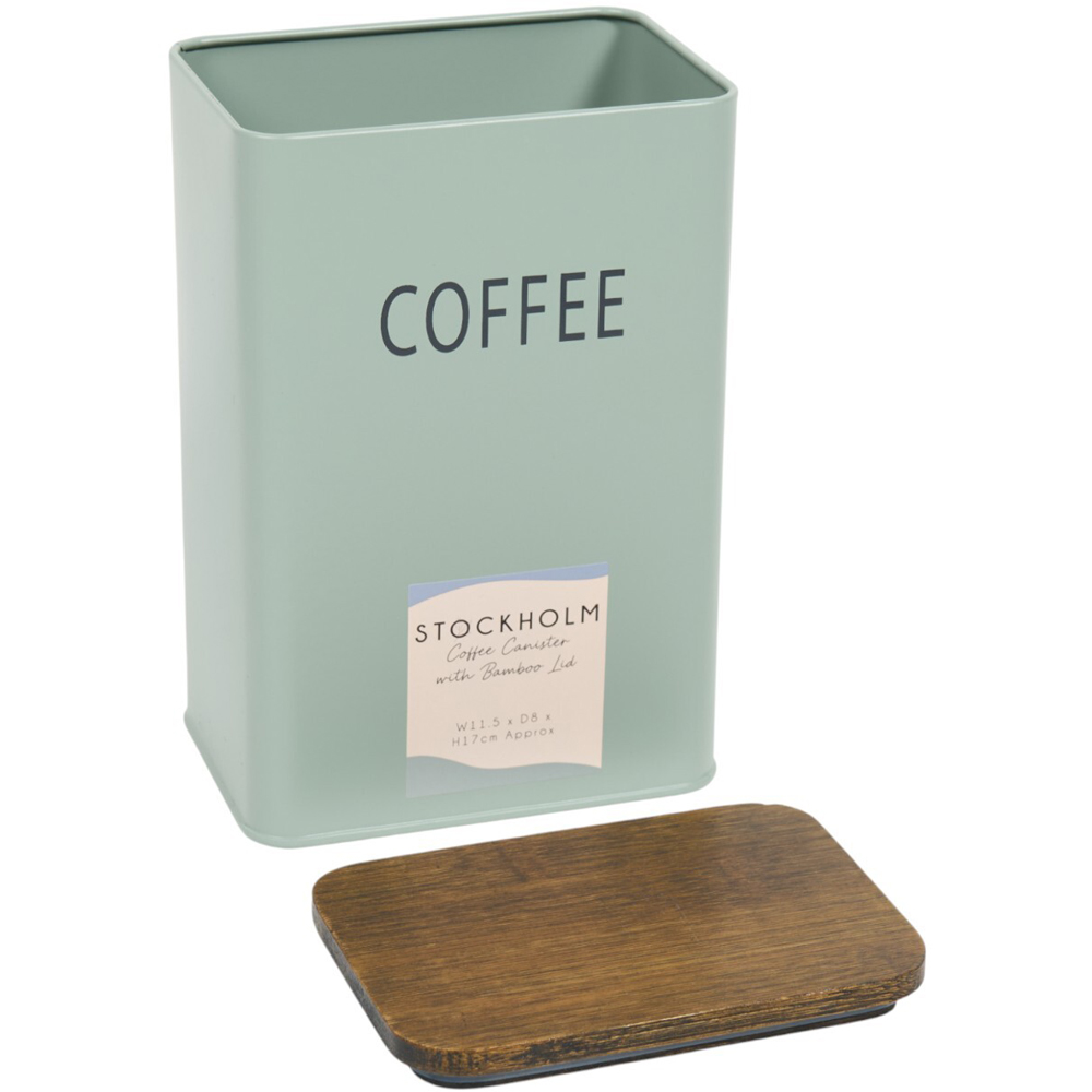 Stockholm Coffee Canister with Bamboo Lid Image 7