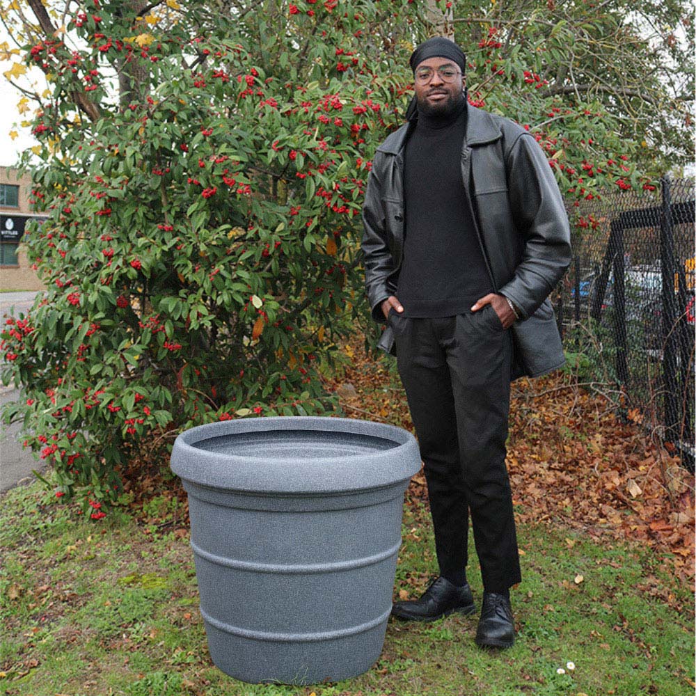 Trifibre Kesington Granite Planter 60 x 45cm Image 5