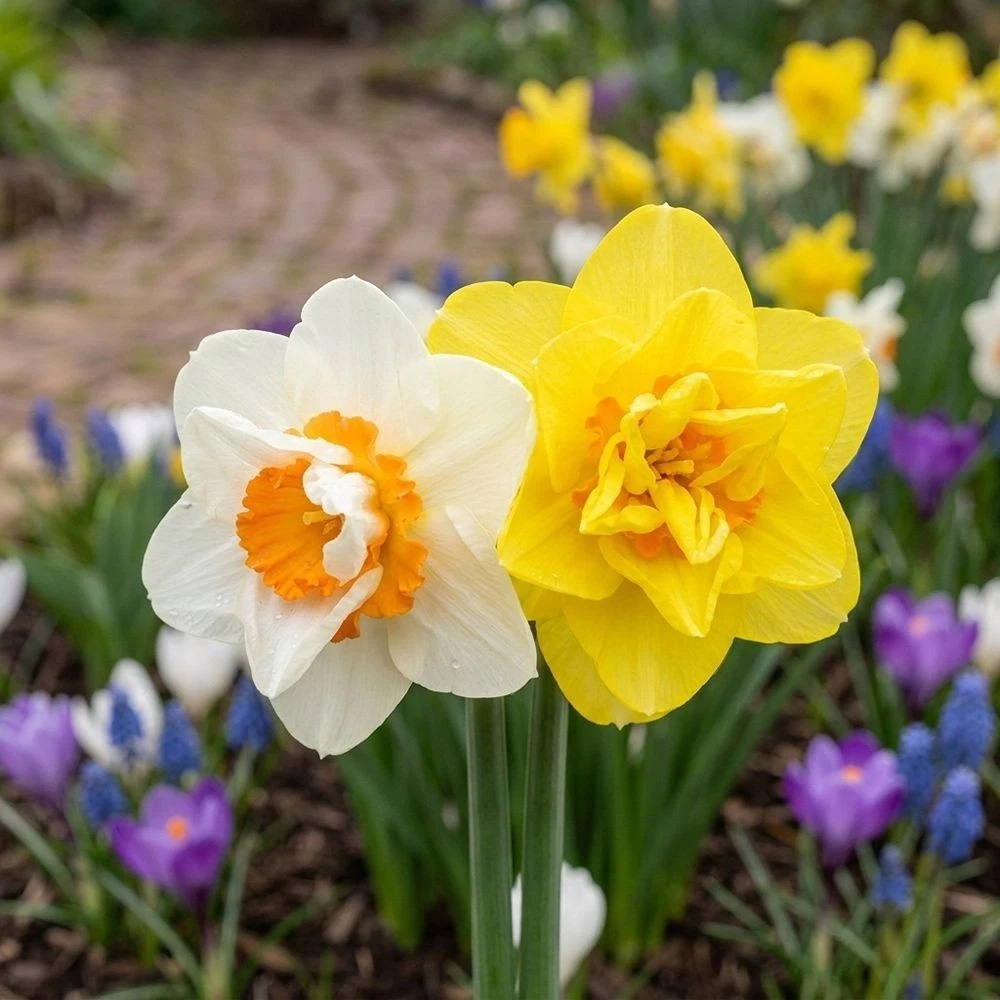Thompson and Morgan Daffodil Double Classic Mixed Planting Bulb 16 Pack Image 7