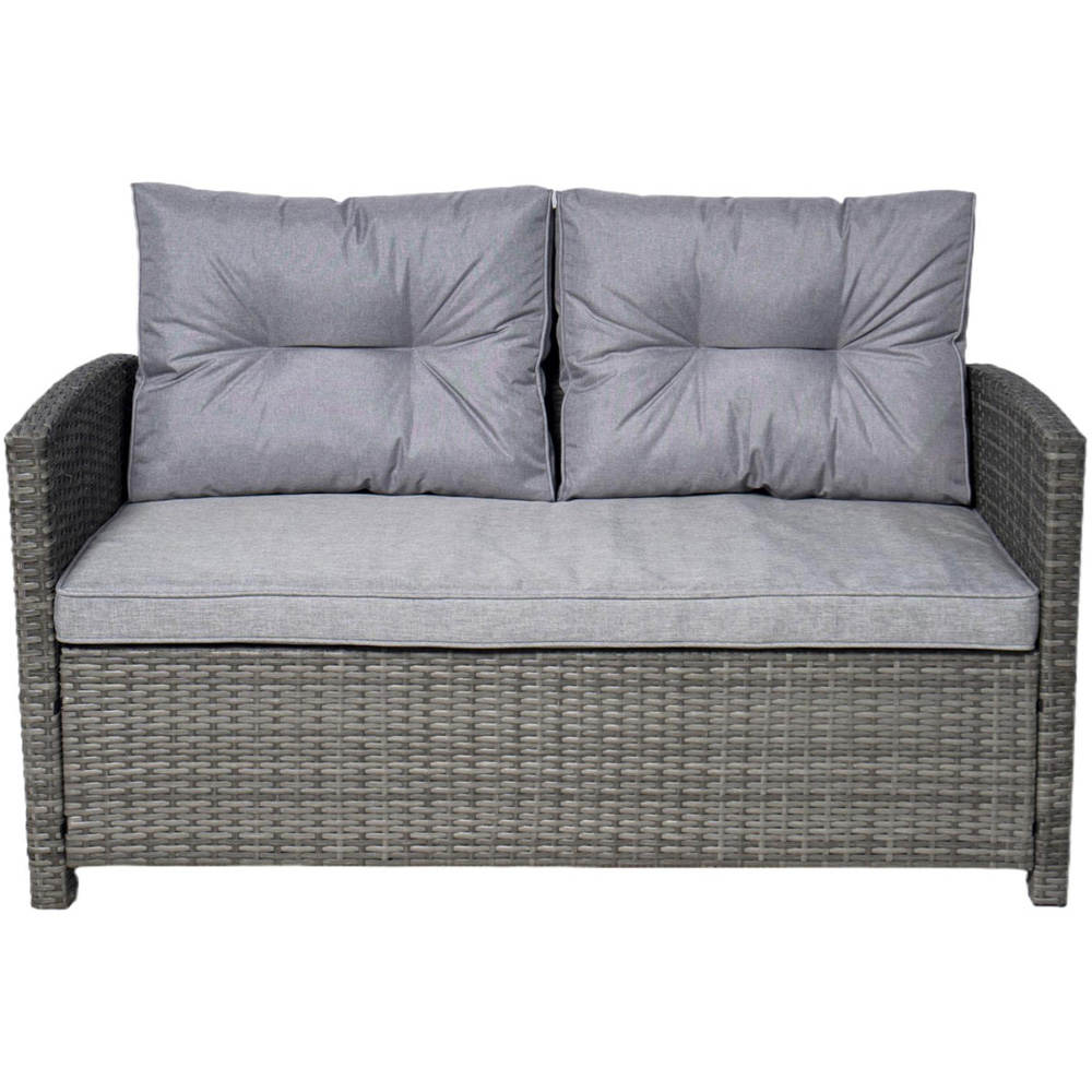 RayGar Vinci 4 Seater Rattan Garden Lounge Set Image 3