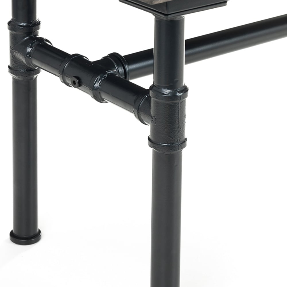 Julian Bowen Carnegie 4 Seater Extending Dining Set Mocha Elm Image 5