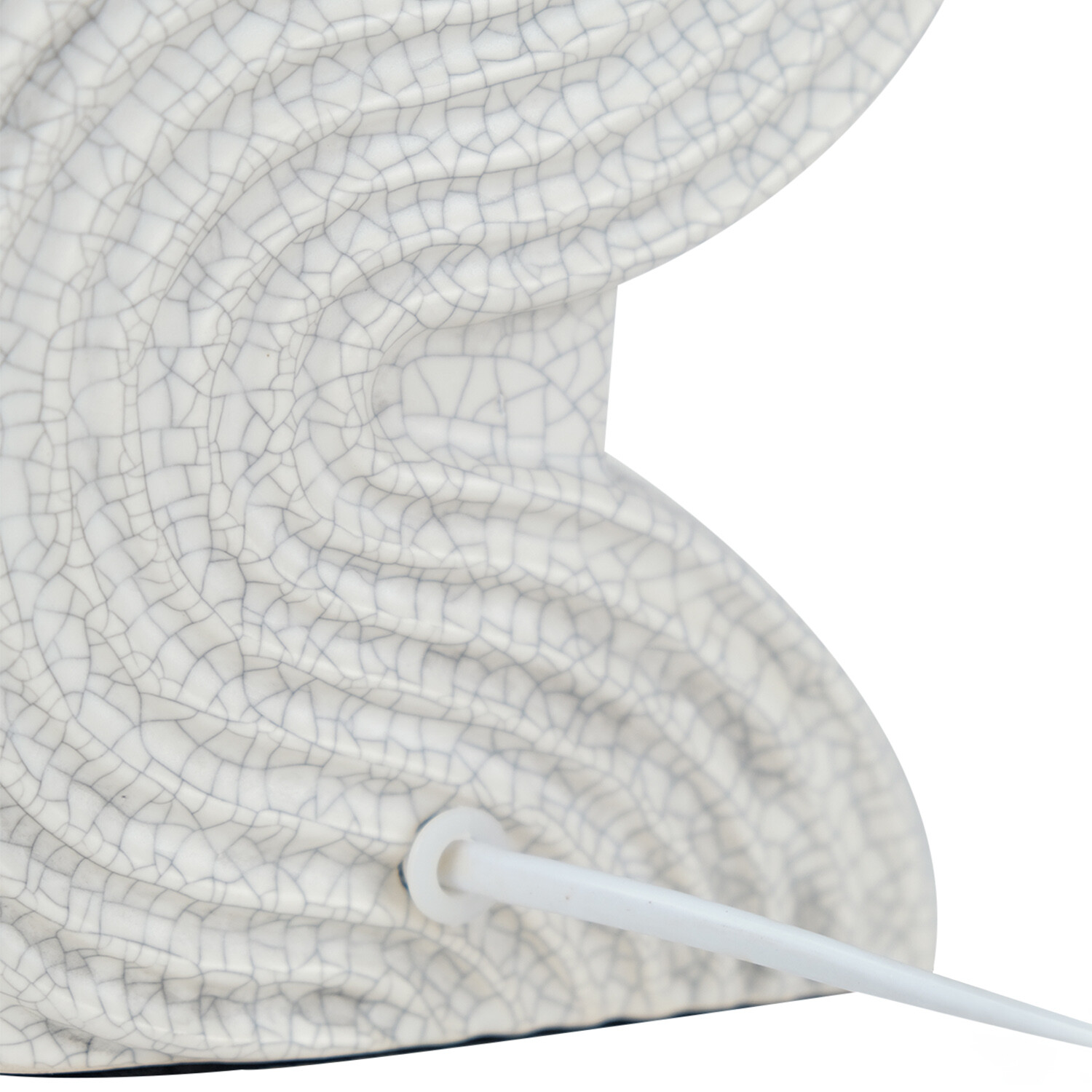 Hattie Ceramic Table Lamp - White Image 6