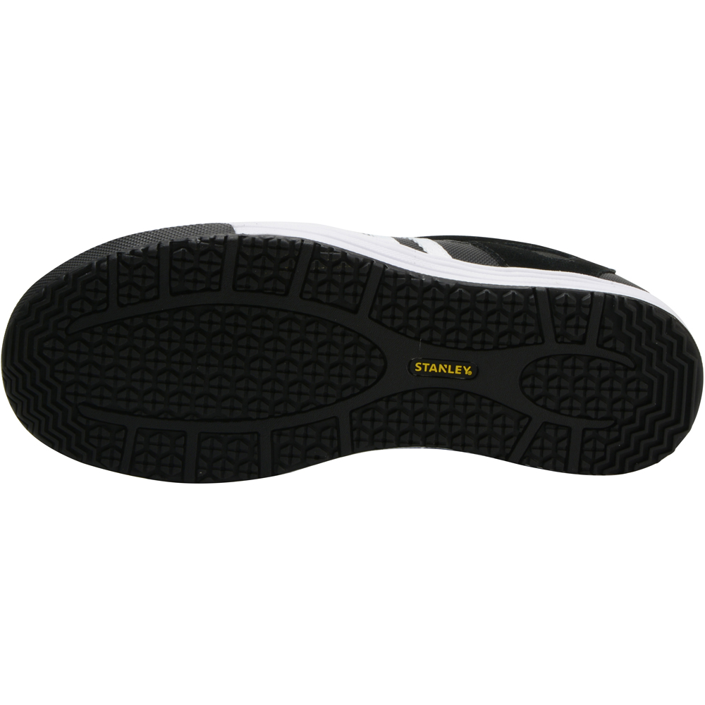 Stanley Cody Black and White Stripe Safety Trainers Size 9 Image 3