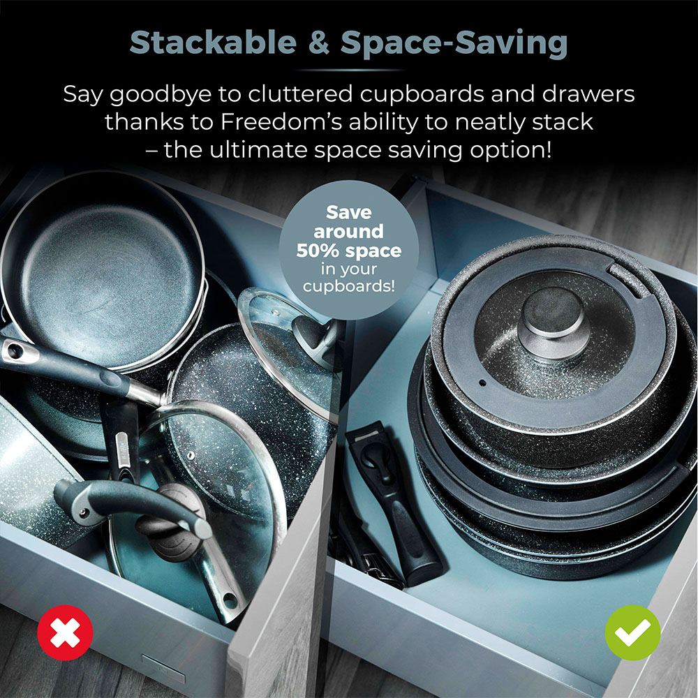 Tower Precision 13 Piece Black Cookware Set Image 6