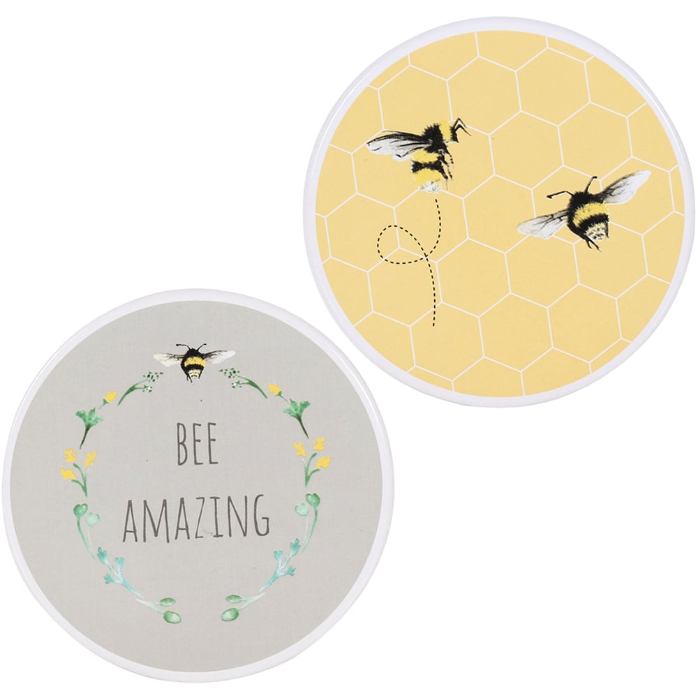 Honeycomb Ceramic Coaster Image 1