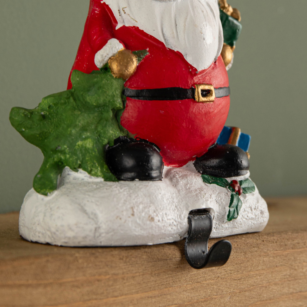 Premier Santa Design Christmas Stocking Hanger 13cm Image 6