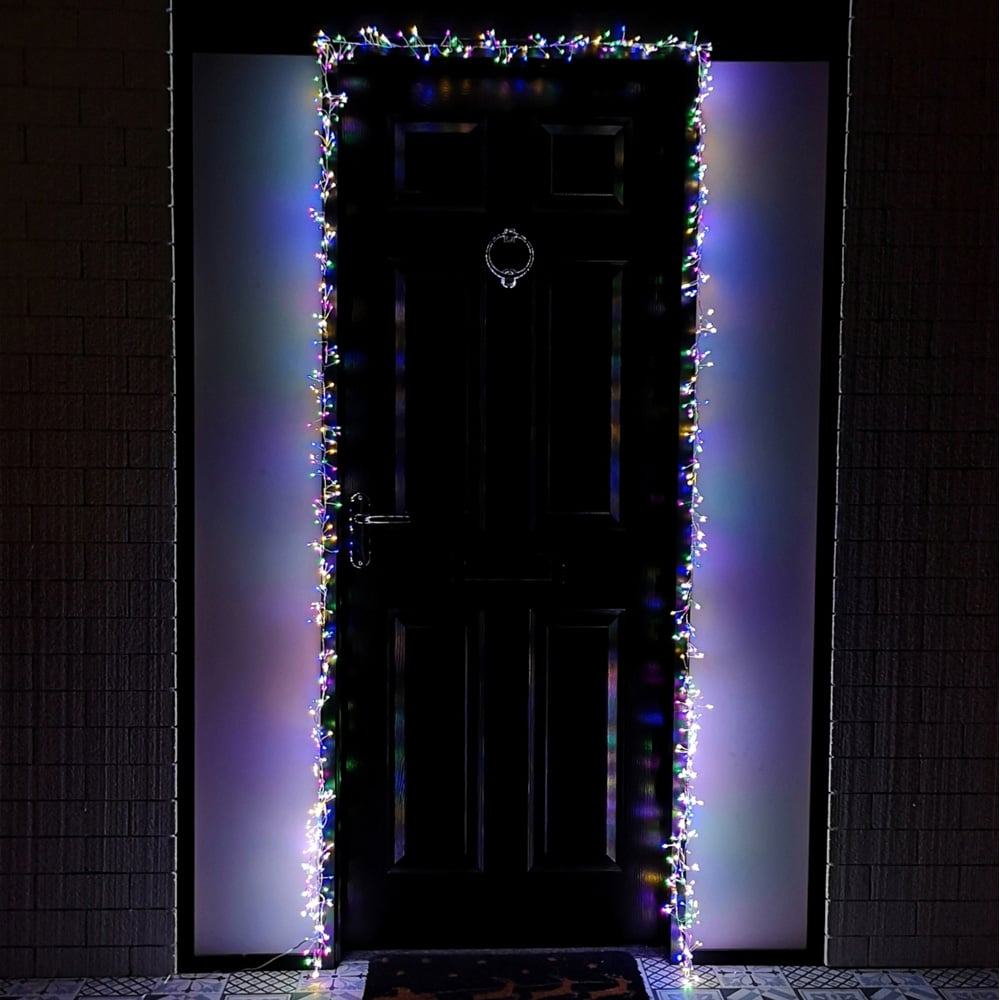 Samuel Alexander 880 Multicolour LED Christmas Door Lights Image 4
