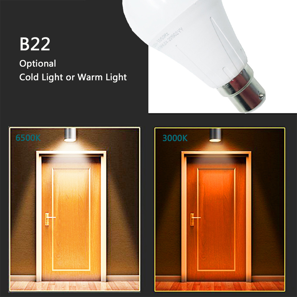 ExtraStar 6 Pack B22 12W Warm White Ball LED Light Bulb Image 4
