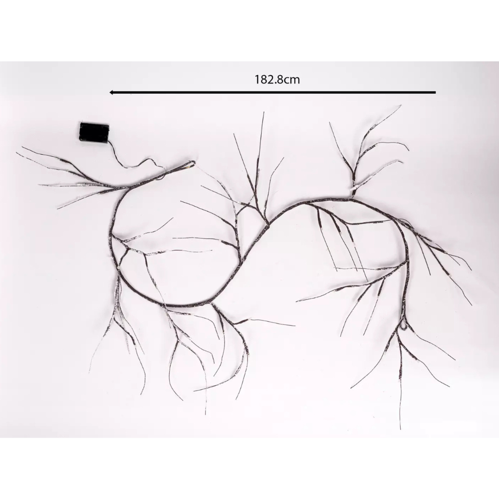 Marco Paul Artificial LED Christmas Twig Garland 180cm Image 8