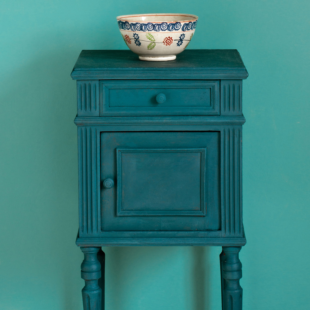 Annie Sloan Aubusson Blue Matt Chalk Paint 120ml Image 4