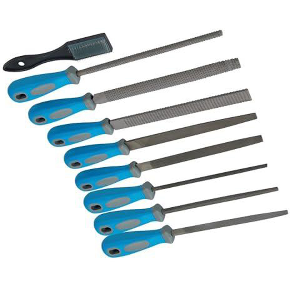 Silverline 9 Piece File and Rasp Set Image 3