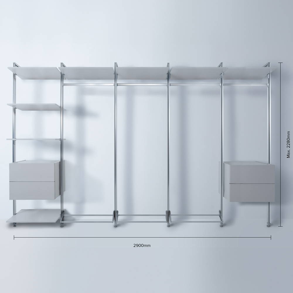 Spacepro Retail Relax Wardrobe Interior Kit 9 Image 9