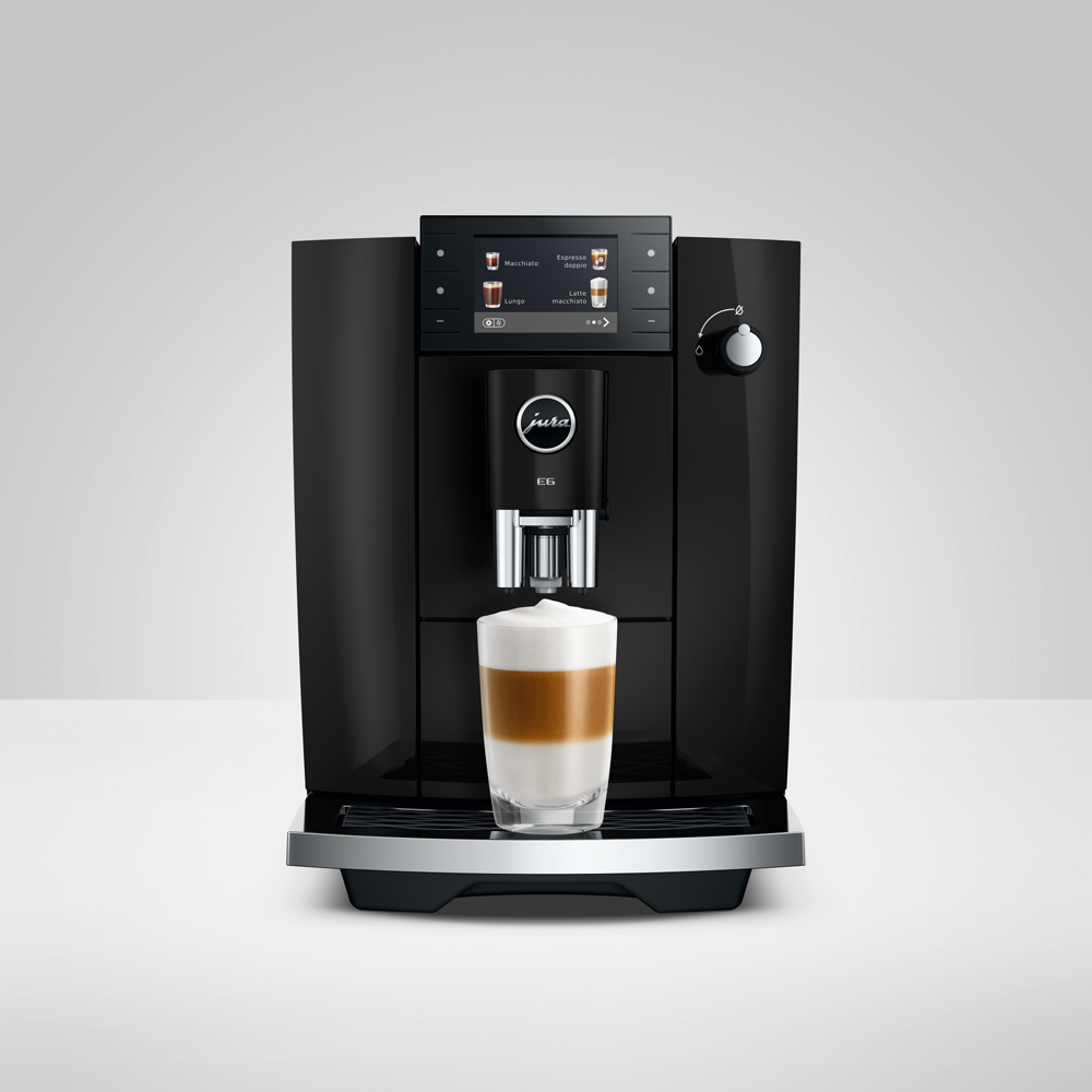 Jura E6 15805 Piano Black Bean-to-Cup Coffee Machine Image 4