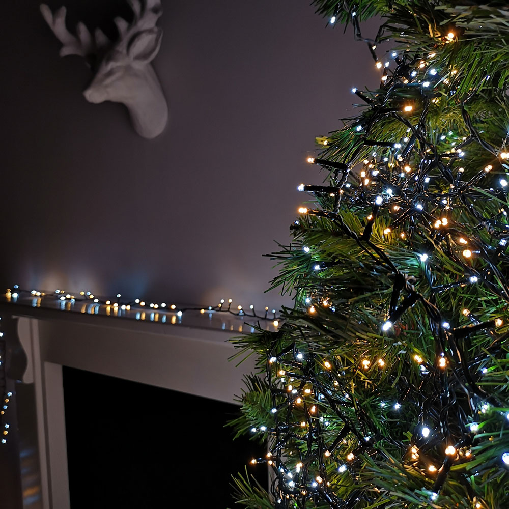 Samuel Alexander 1500 Cool and Warm White LED Multi-Function Green String Light 38m Image 5